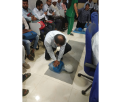CPR and FIRST AID training at MGVCL Vadodara office. 